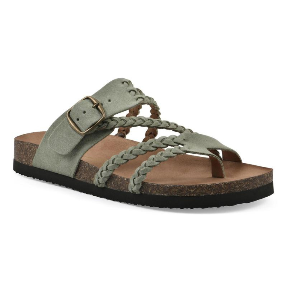 Hayleigh Flätade Kork-Sandaler – Dina Fötter Ringde. De Vill Ha Dessa.