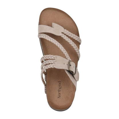 Hayleigh Flätade Kork-Sandaler – Dina Fötter Ringde. De Vill Ha Dessa.