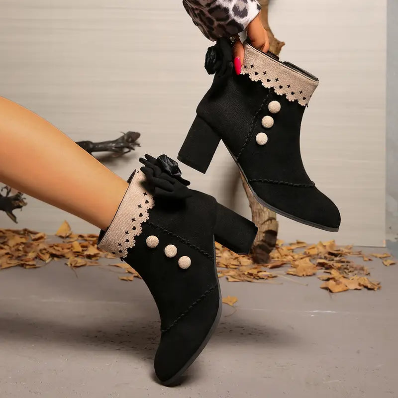 Hivi Vintage Ankle Stövlar