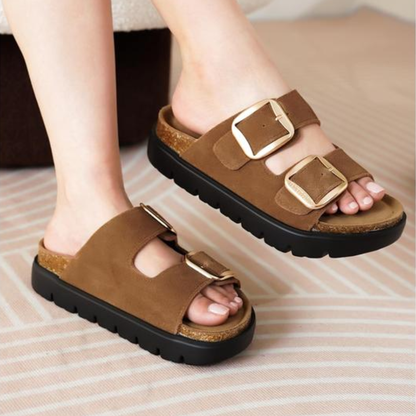 Greece Chunky Sandaler – Memory Foam, All-Day Comfort