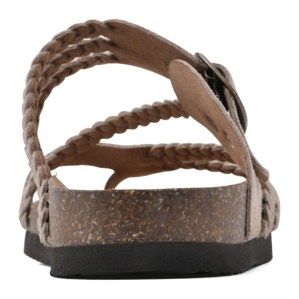 Hayleigh Flätade Kork-Sandaler – Dina Fötter Ringde. De Vill Ha Dessa.