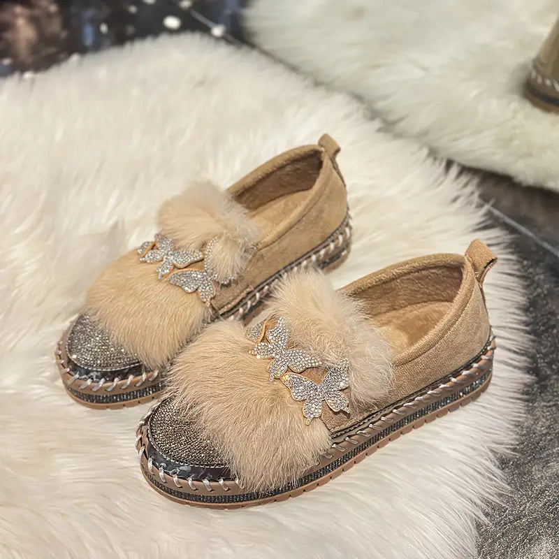Crystal Comfort Plattform Loafers