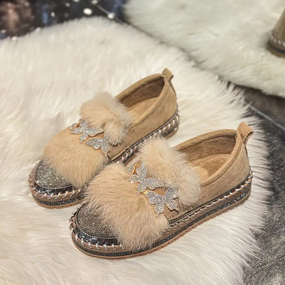 Crystal Comfort Plattform Loafers