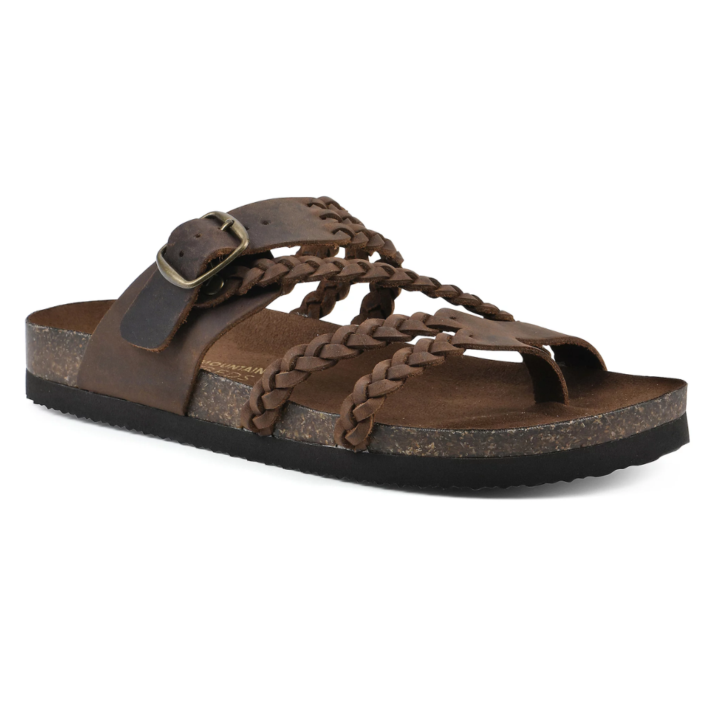 Hayleigh Flätade Kork-Sandaler – Dina Fötter Ringde. De Vill Ha Dessa.