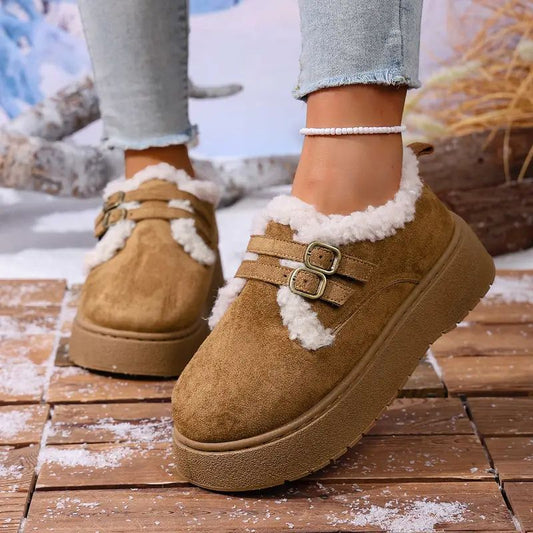 Alpine Lift Loafers – Höjd och komfort i mysig elegans