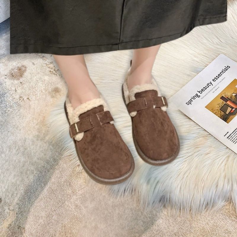 Comfy Suede Slip-on Ballerinor