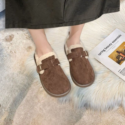 Comfy Suede Slip-on Ballerinor