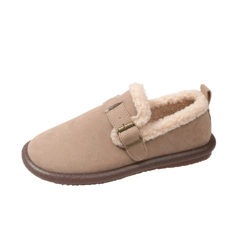 Comfy Suede Slip-on Ballerinor