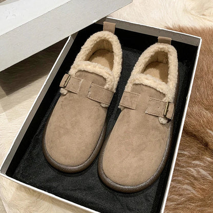 Comfy Suede Slip-on Ballerinor