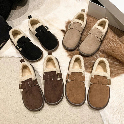 Comfy Suede Slip-on Ballerinor