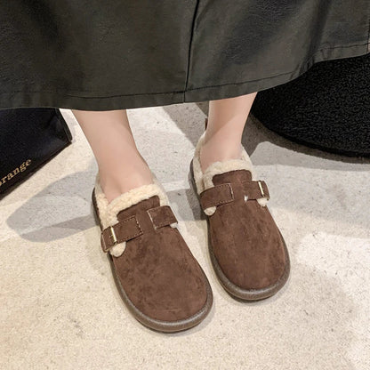 Comfy Suede Slip-on Ballerinor
